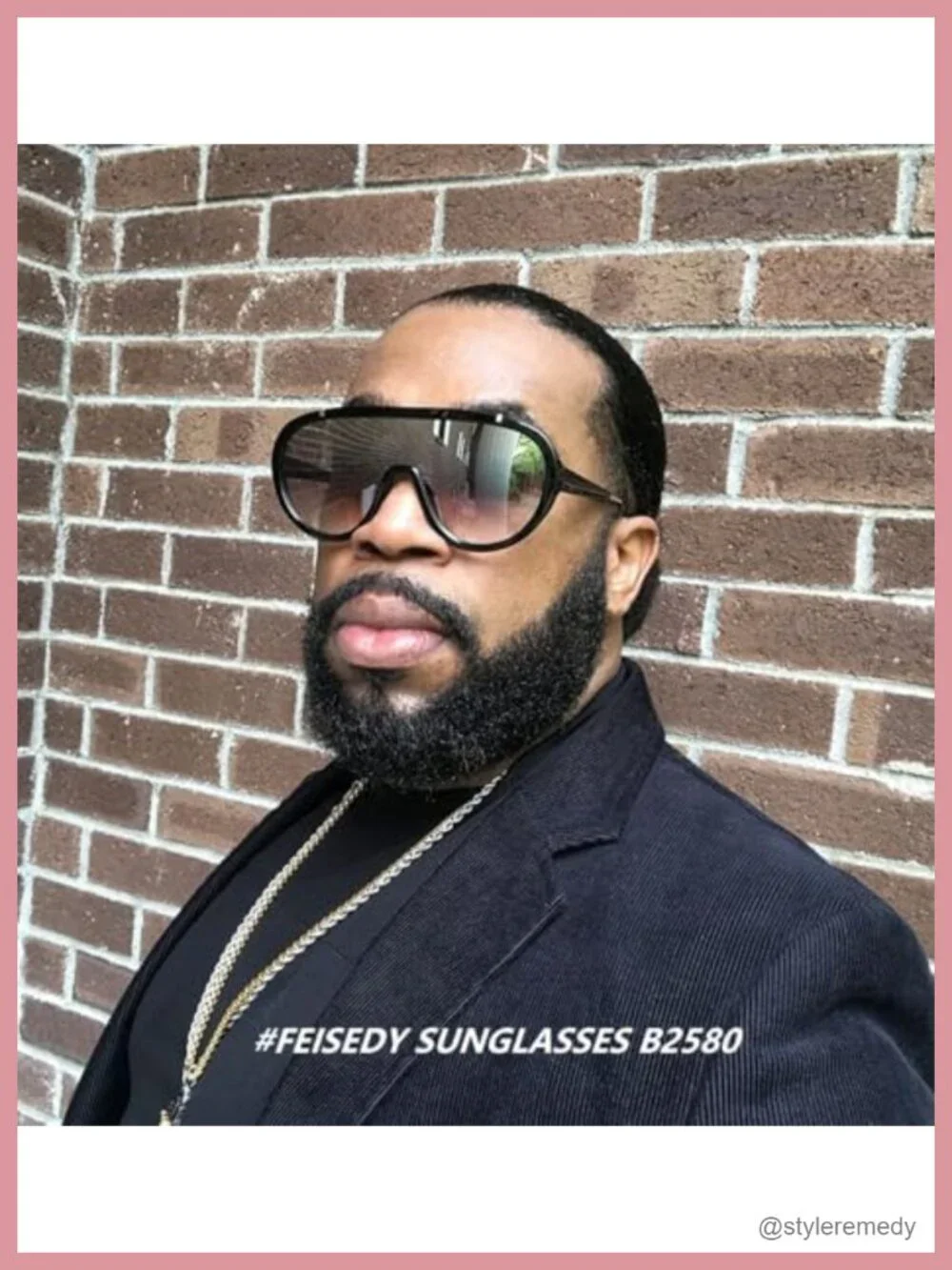 Retro Oversized Sunglasses for Women Men One Piece Frame UV400